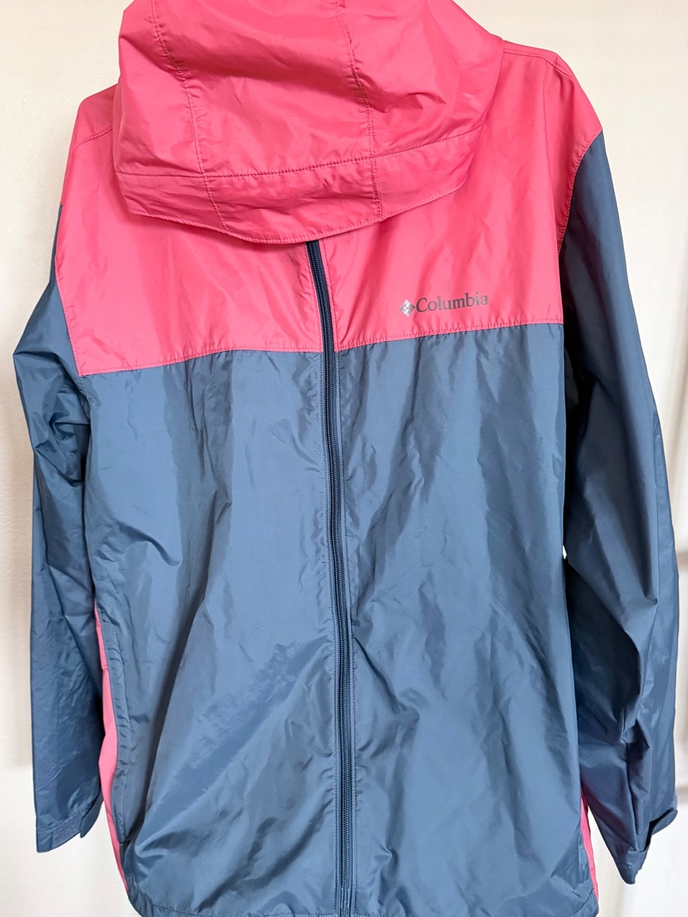 Columbia WINDBREAKER Hooded Full Zip Jacket Size XXL